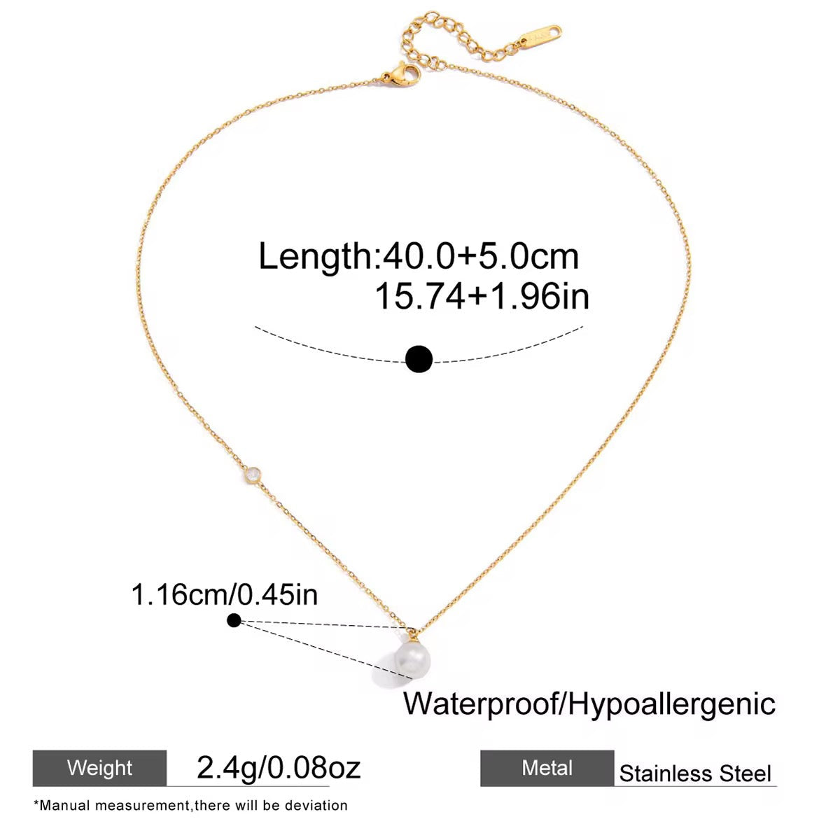Emma Pearl Necklace