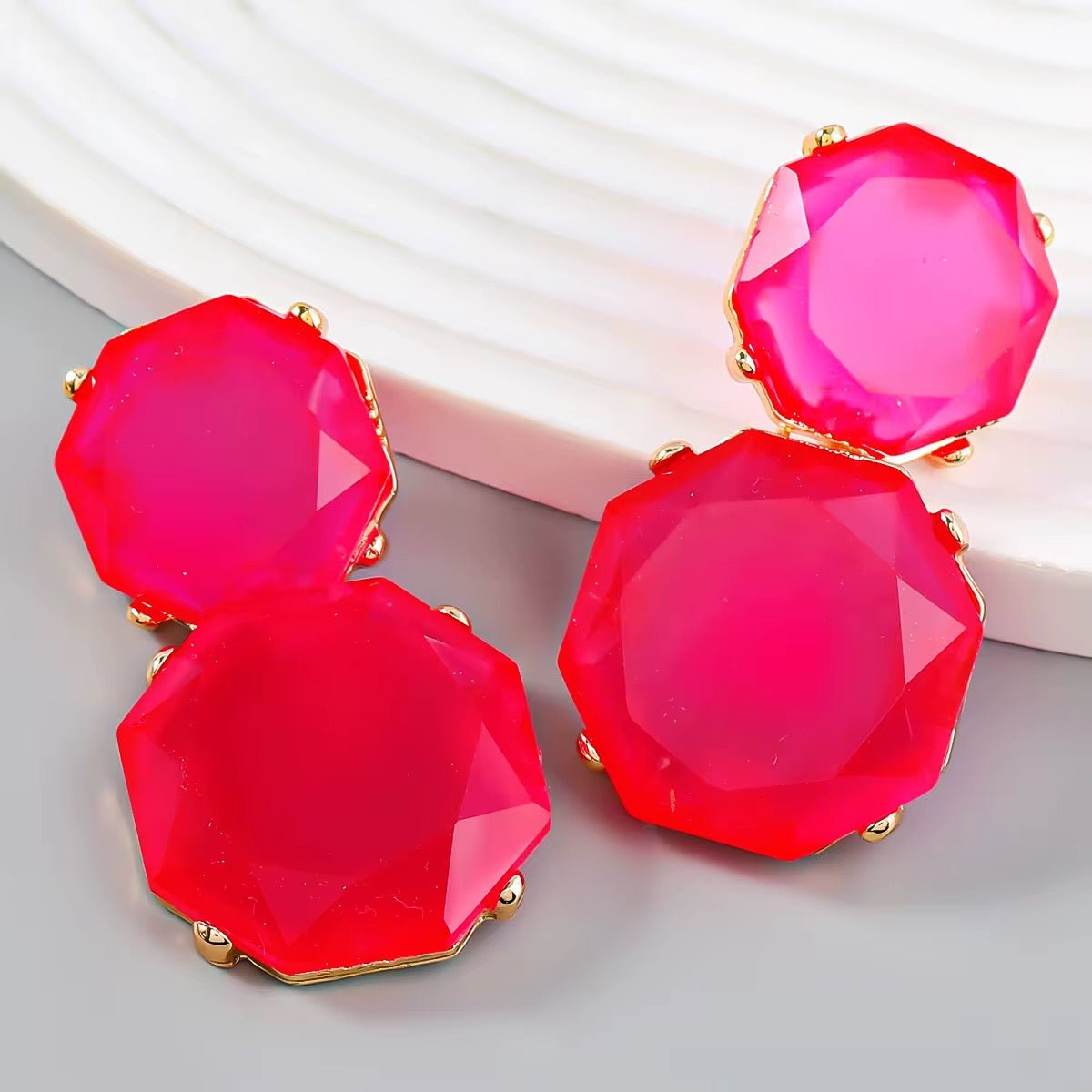 Amber Earrings - Calilo Australia