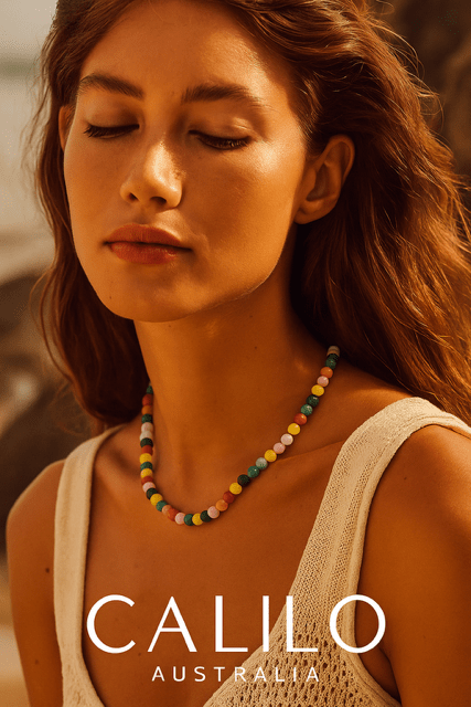 Amelia Multicolour Necklace - Calilo Australia