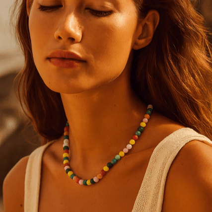 Amelia Multicolour Necklace - Calilo Australia