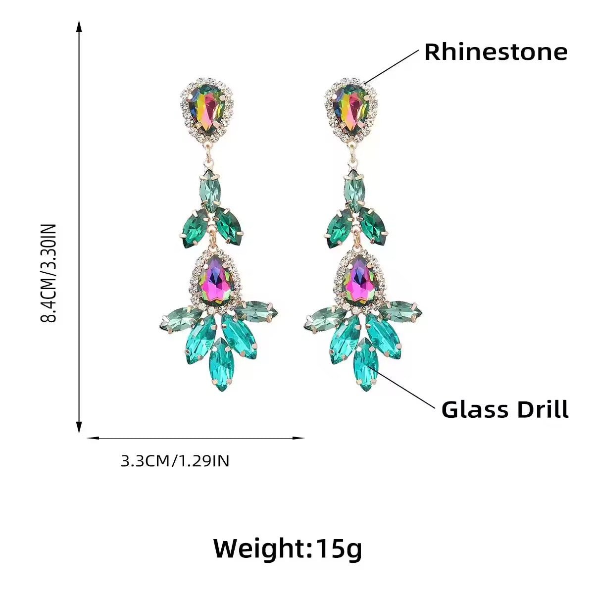 Aria Multicolour Earrings - Calilo Australia