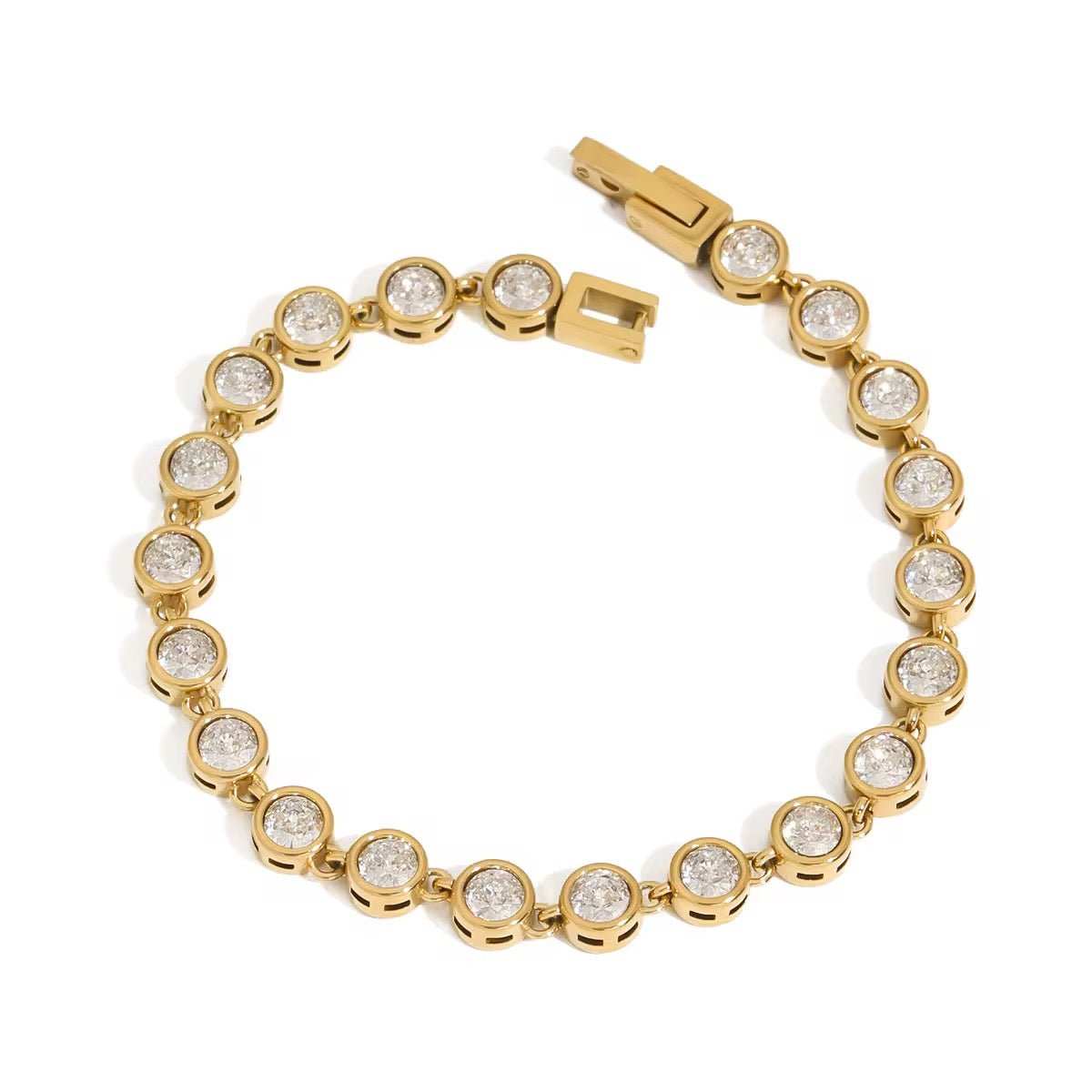 Aurora Tennis Zircon Bracelet - Calilo Australia
