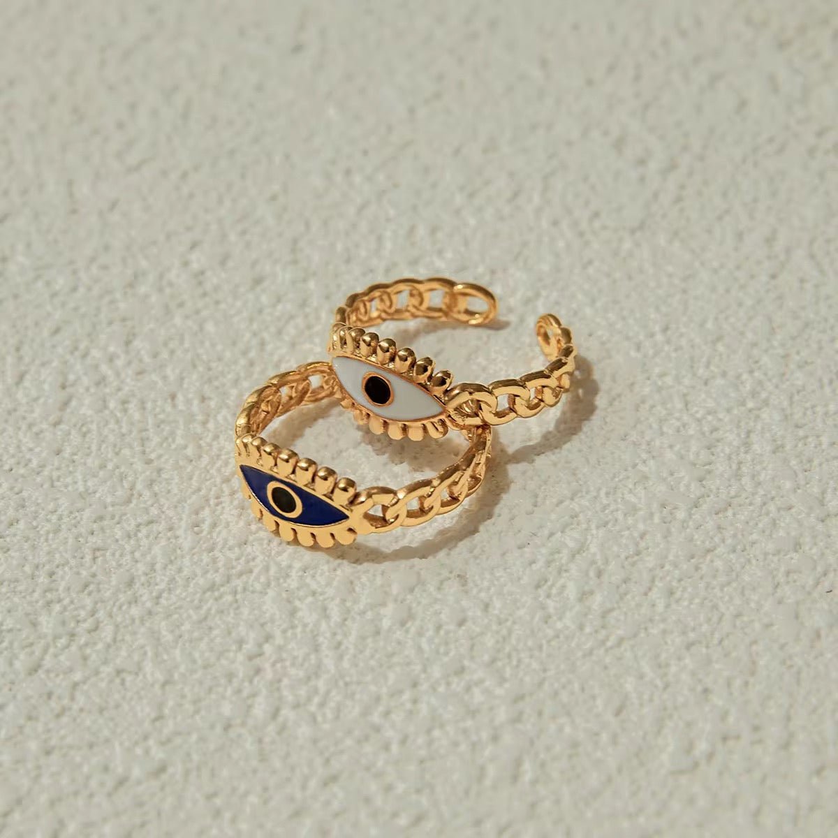 Ava Evil Eye Ring - Calilo Australia