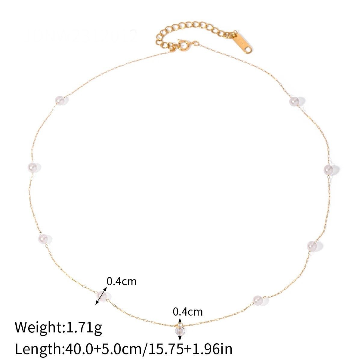 Bridget Pearl Necklace - Calilo Australia