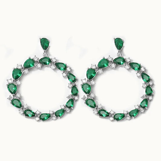 Calilo Emerald Earrings - Calilo Australia