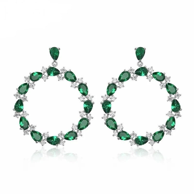 Calilo Emerald Earrings - Calilo Australia