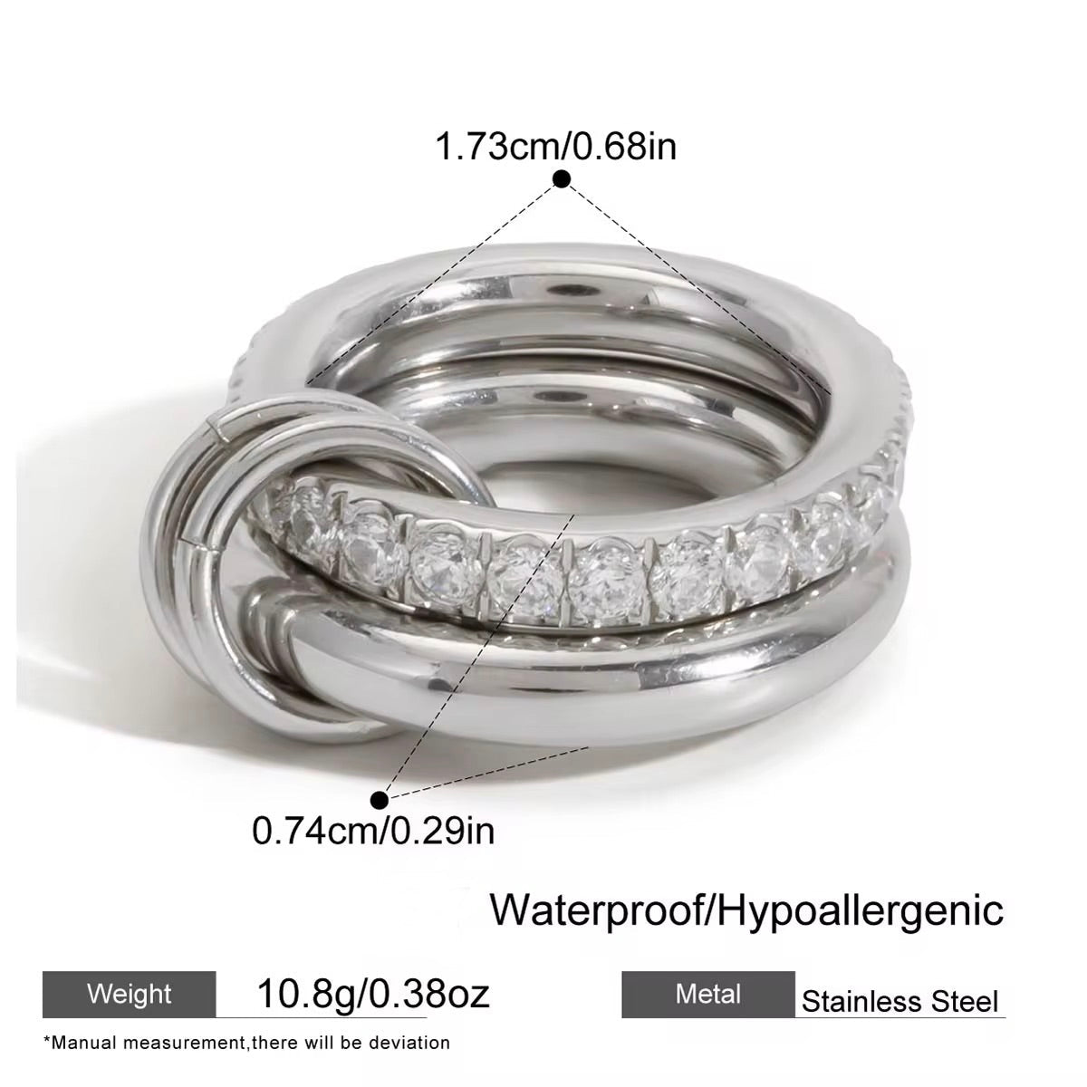 Calilo Lumière Link Ring - Calilo Australia