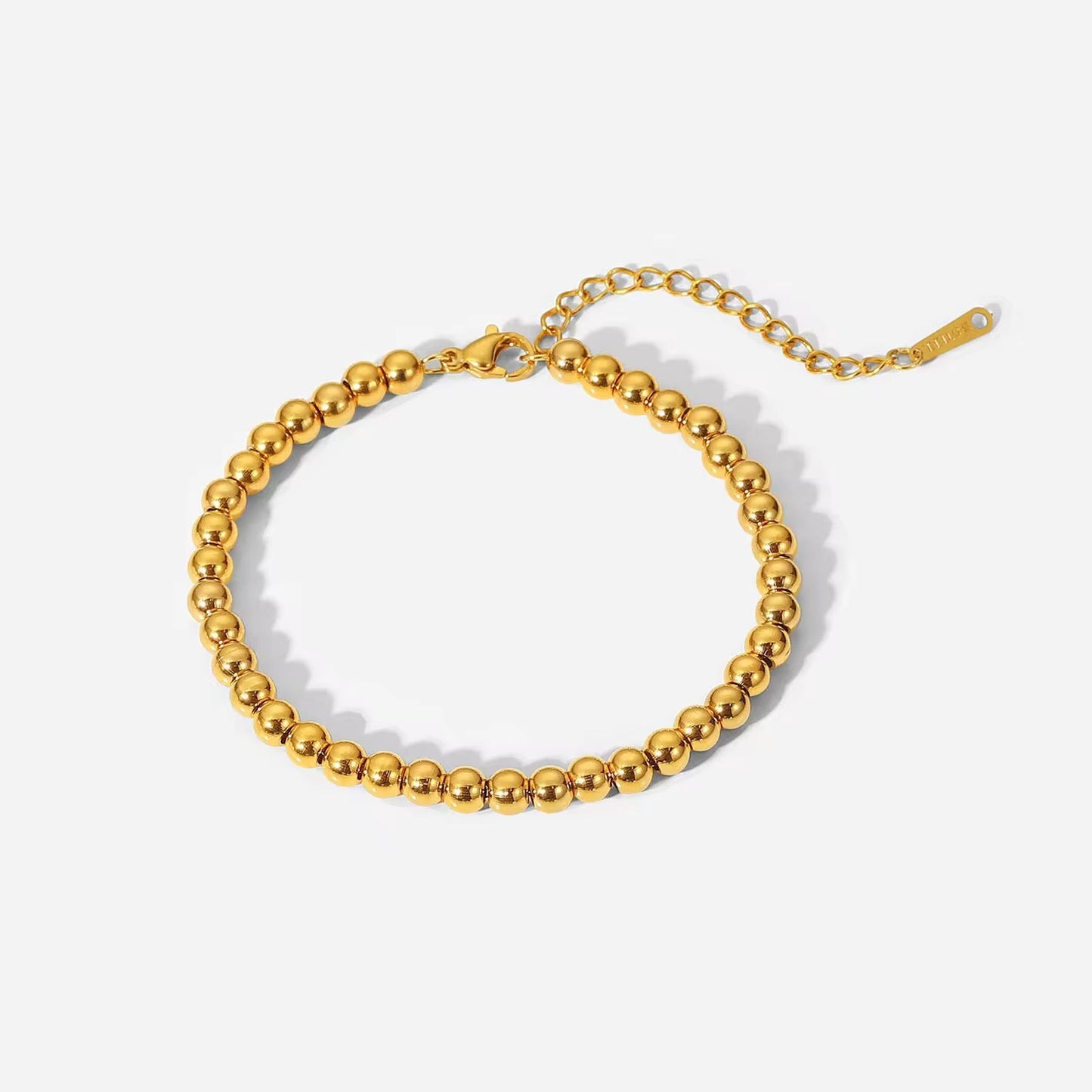 Camilla Beaded Gold Bracelet - Calilo Australia