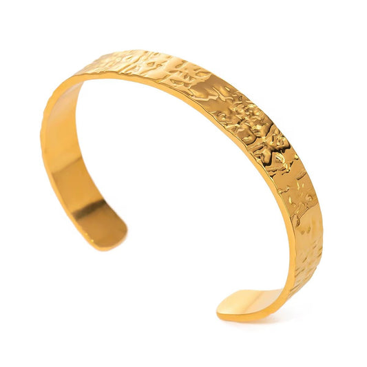 Celeste Gold Cuff Bangle - Calilo Australia