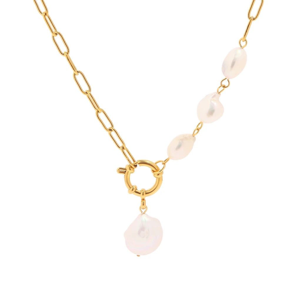 Chloe Pearl Necklace - Calilo Australia