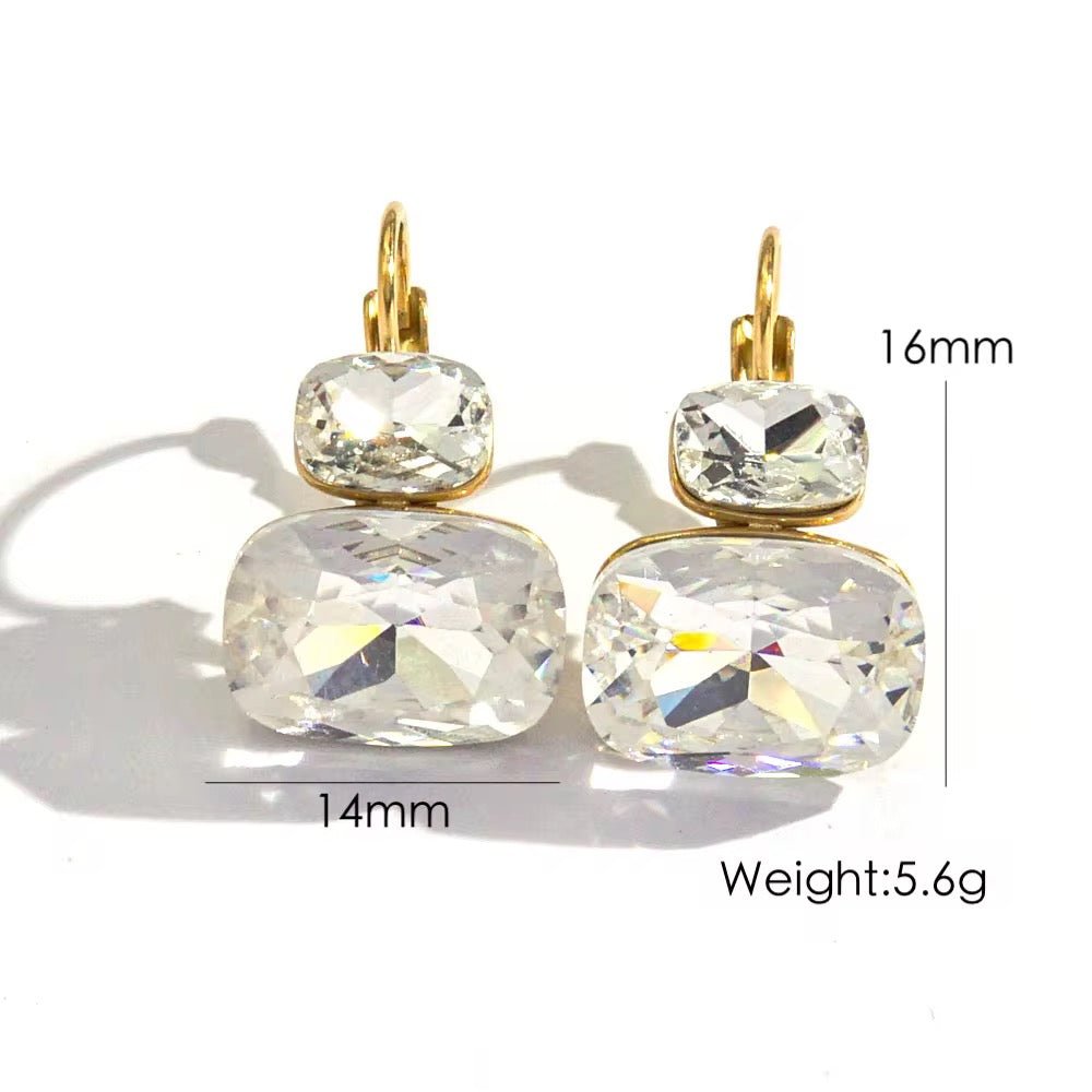 Colette Coloured Stones Earrings - Calilo Australia