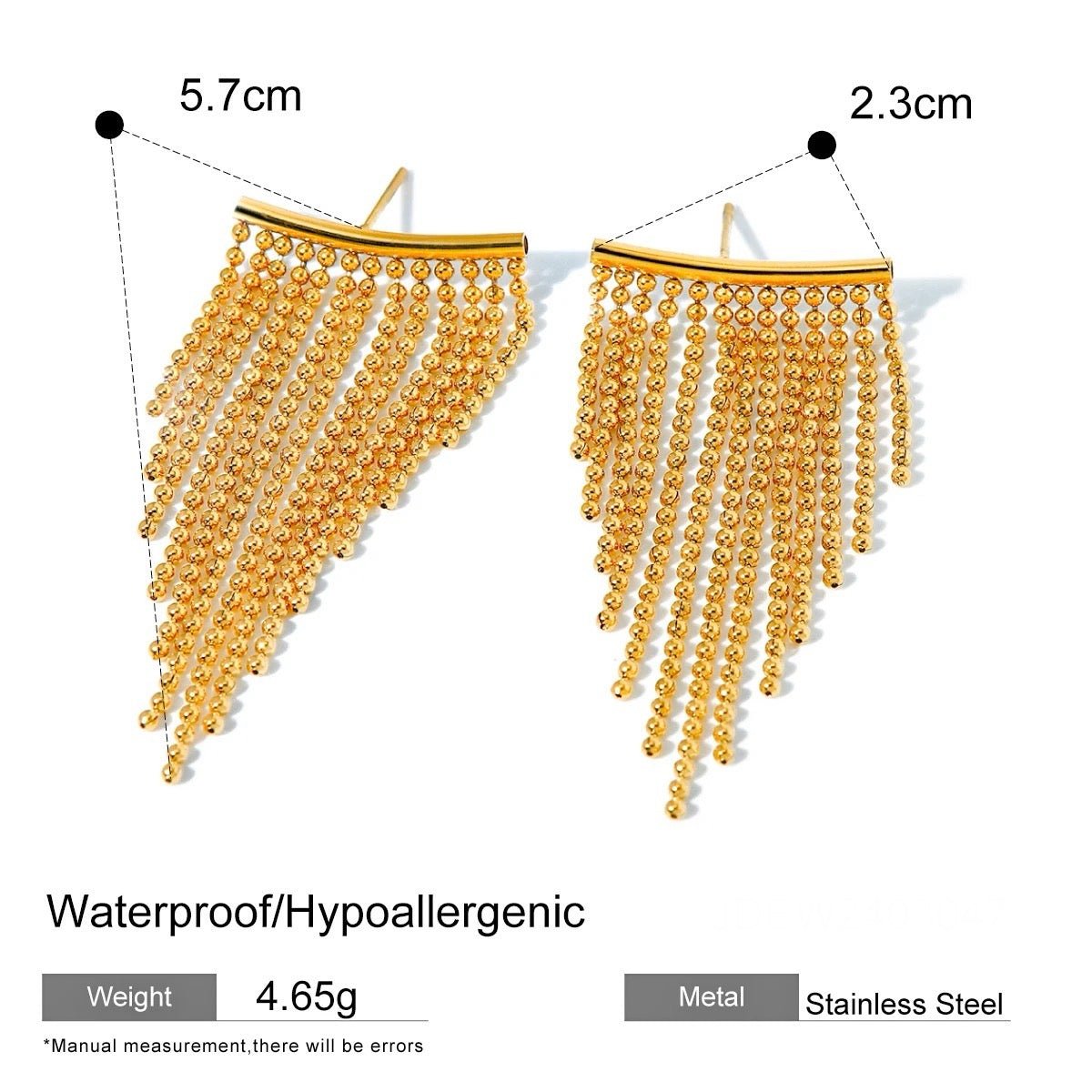 Elena Tassel Earrings - Calilo Australia