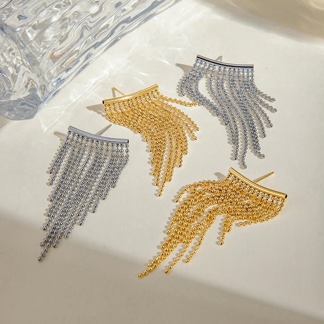 Elena Tassel Earrings - Calilo Australia