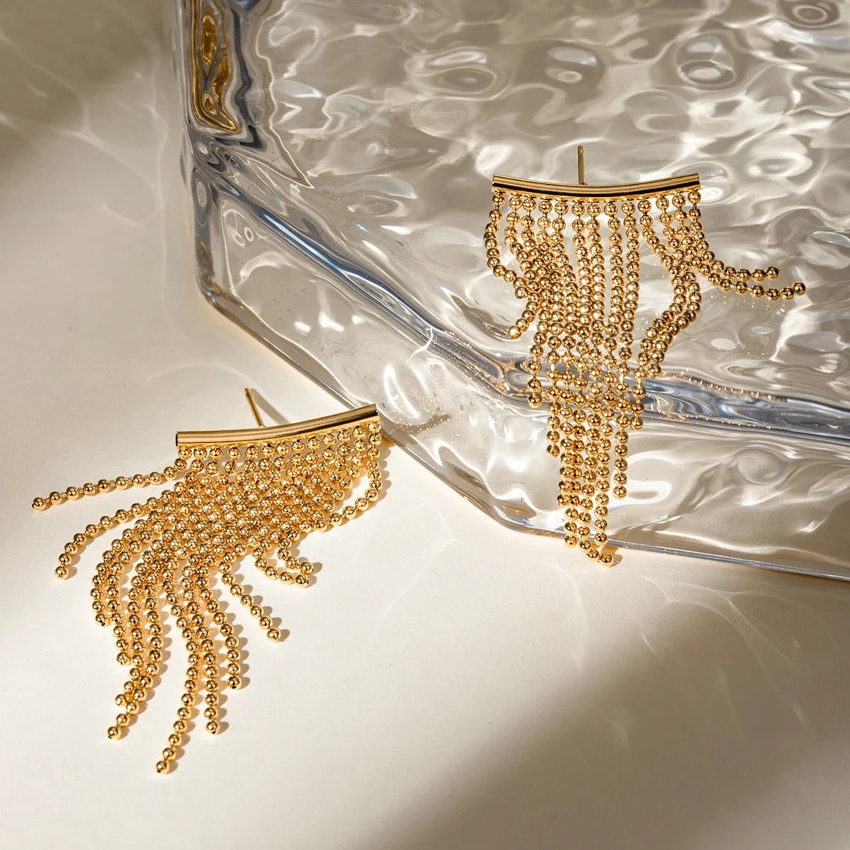 Elena Tassel Earrings - Calilo Australia