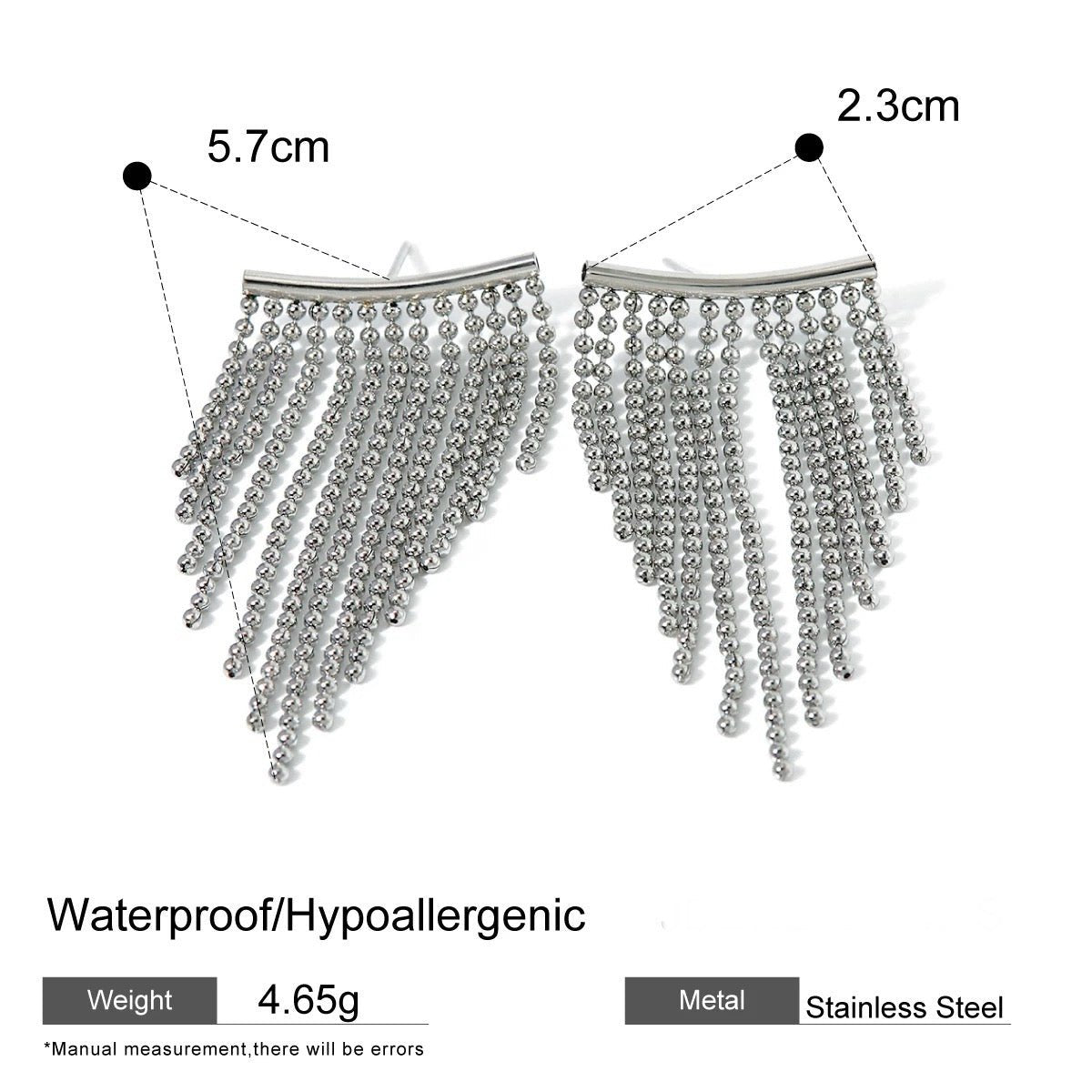 Elena Tassel Earrings - Calilo Australia