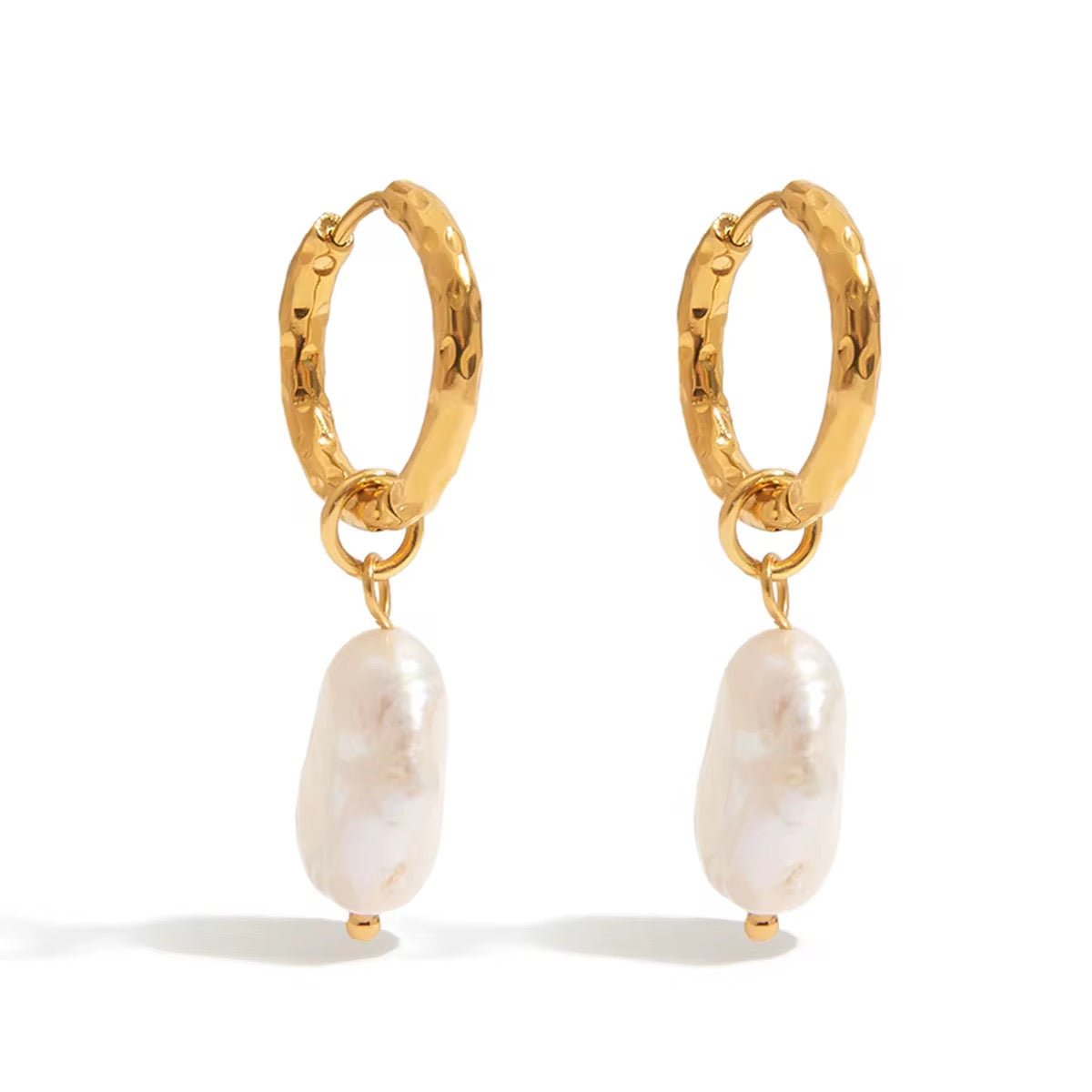 Elios Gold Earrings - Calilo Australia