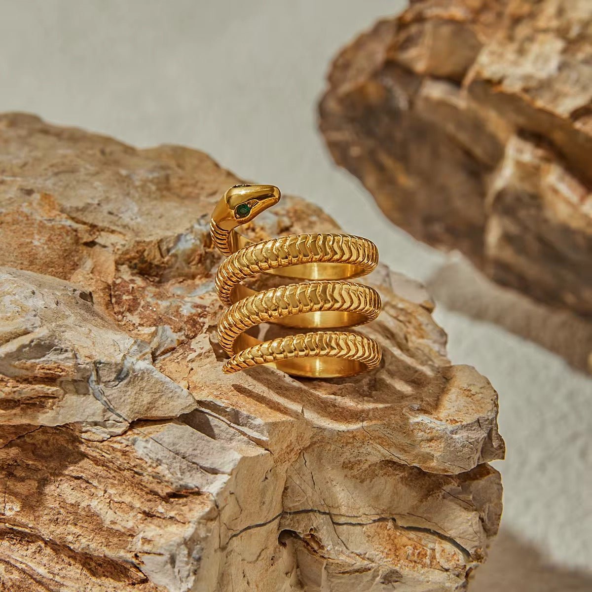 Elle Serpent Ring - Calilo Australia