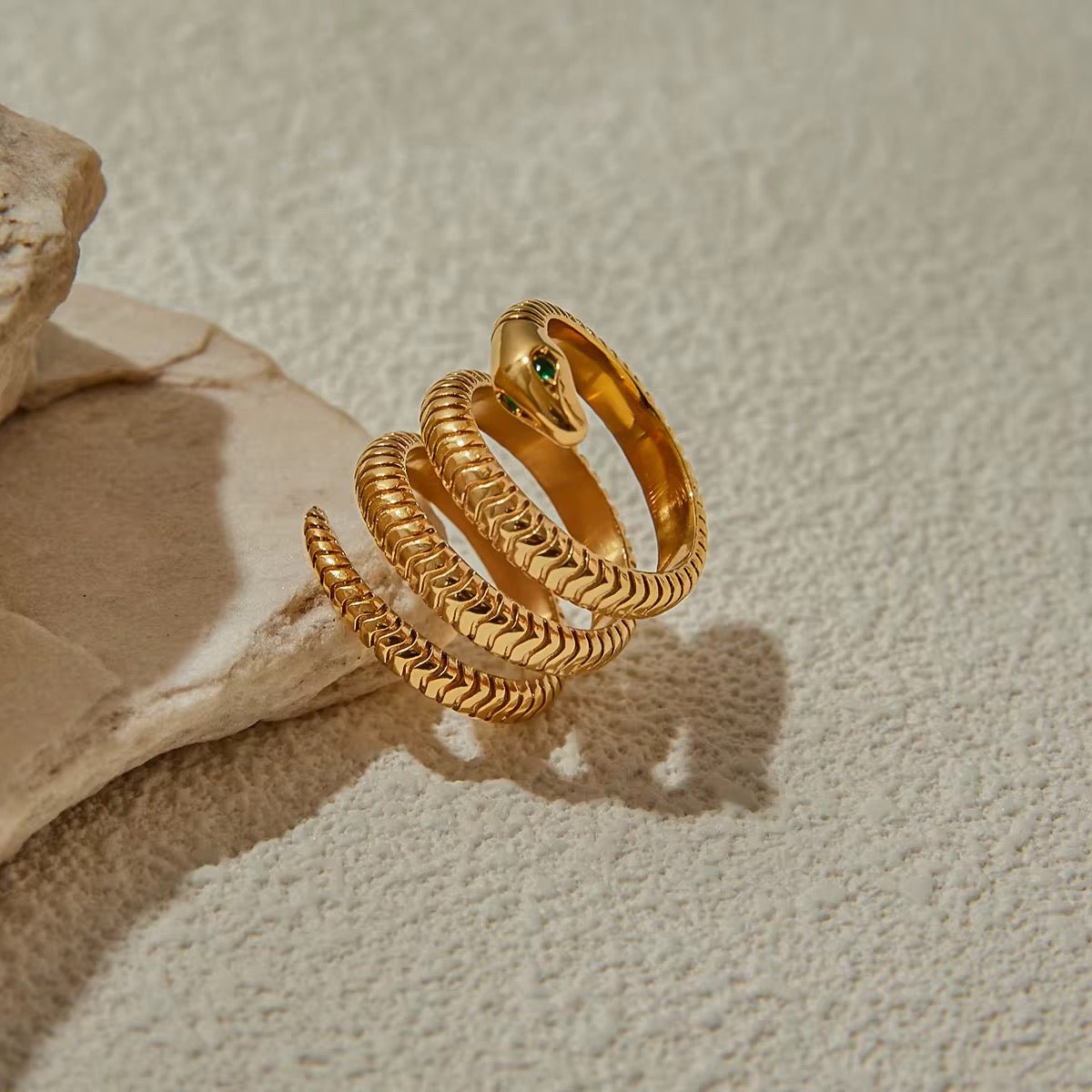 Elle Serpent Ring - Calilo Australia