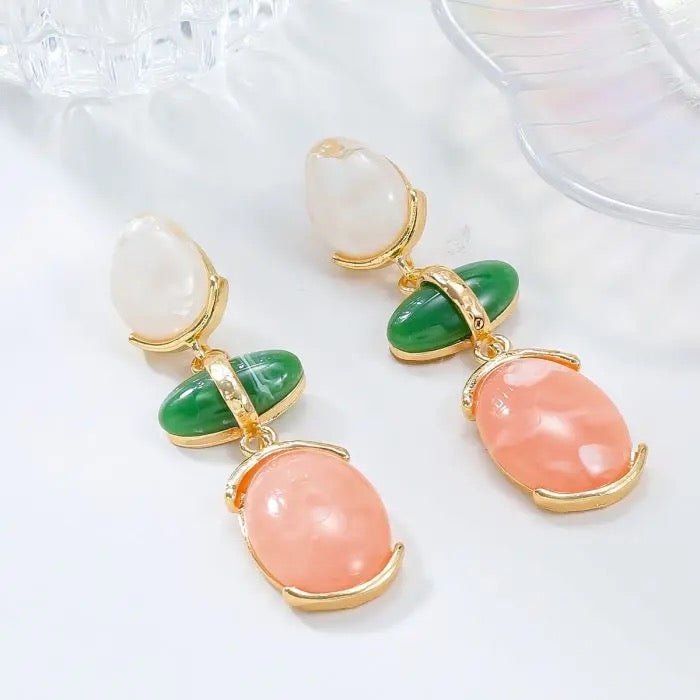 Emilia Drop Earrings - Calilo Australia