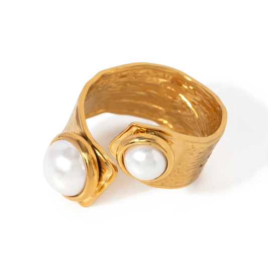 Giulia Pearl Ring - Calilo Australia