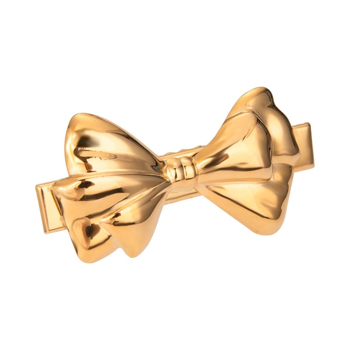 Gold Bow Clip - Calilo Australia