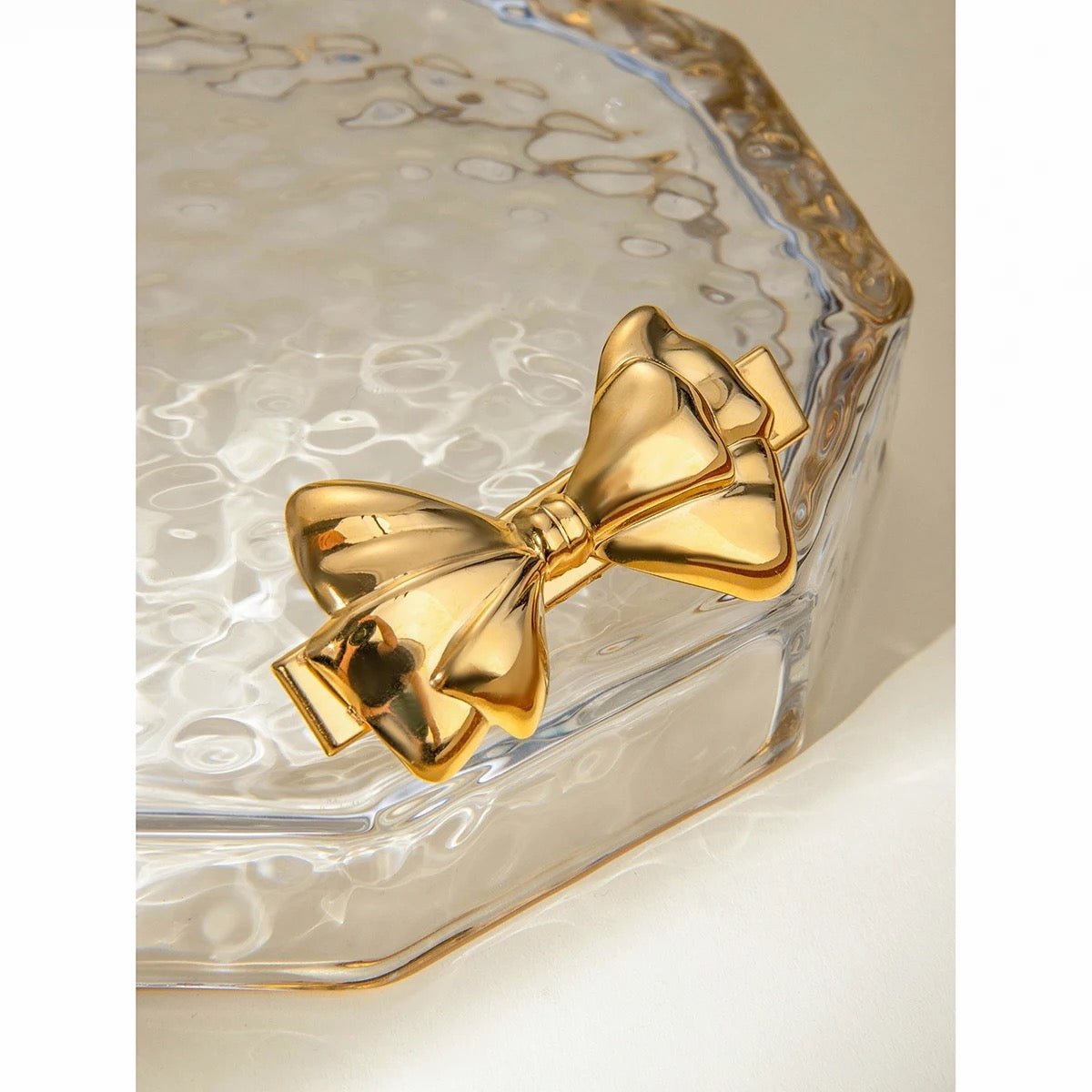 Gold Bow Clip - Calilo Australia