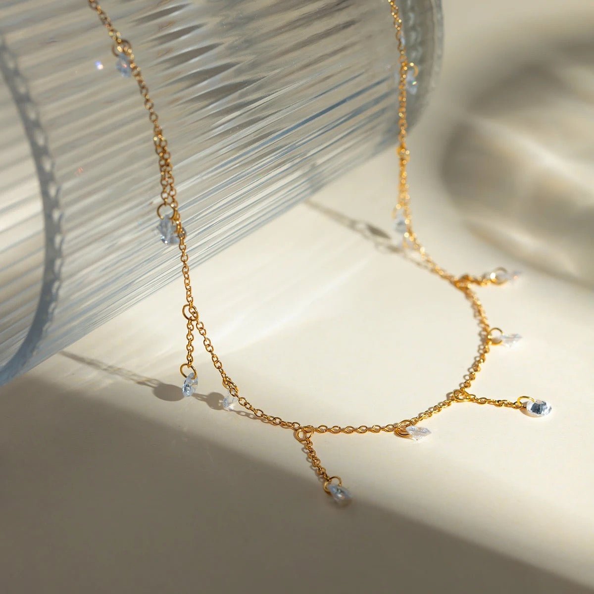 Helena Zircon Necklace - Calilo Australia