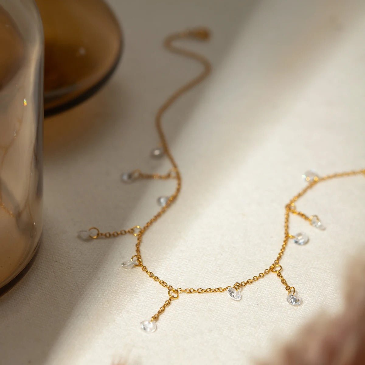 Helena Zircon Necklace - Calilo Australia