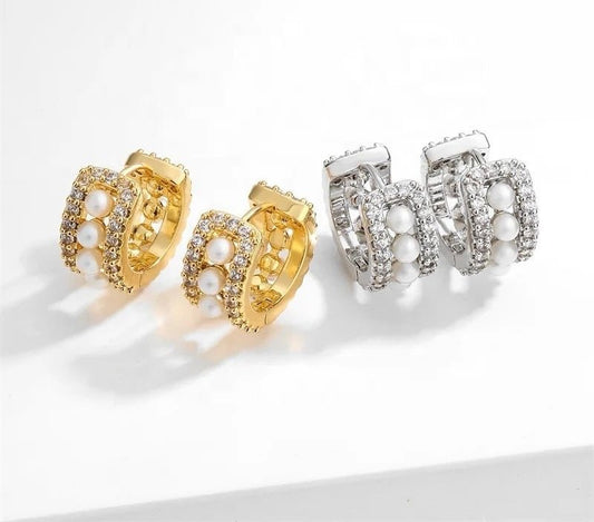 Lana Silver Earrings - Calilo Australia