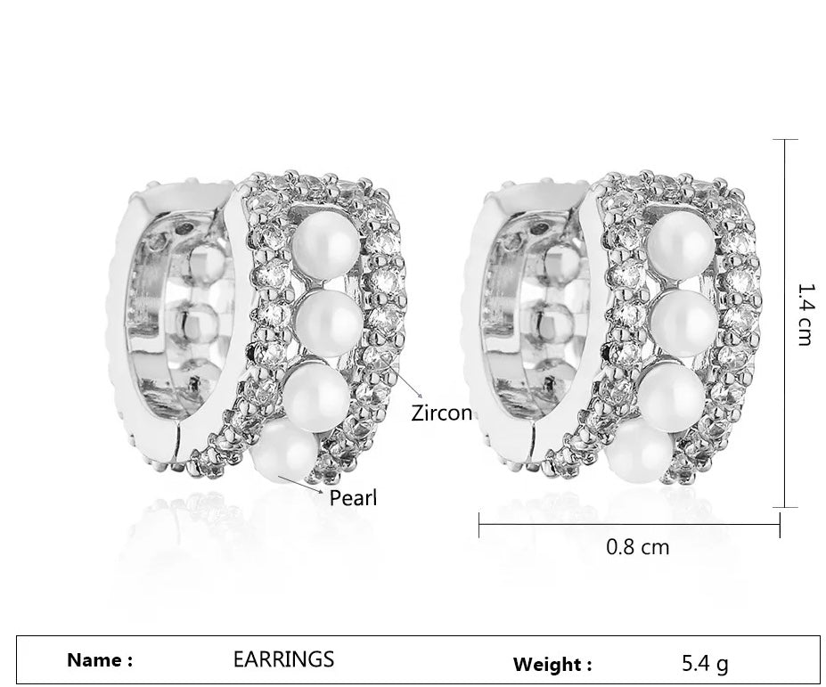 Lana Silver Earrings - Calilo Australia