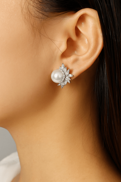 Lena Pearl Earrings - Calilo Australia