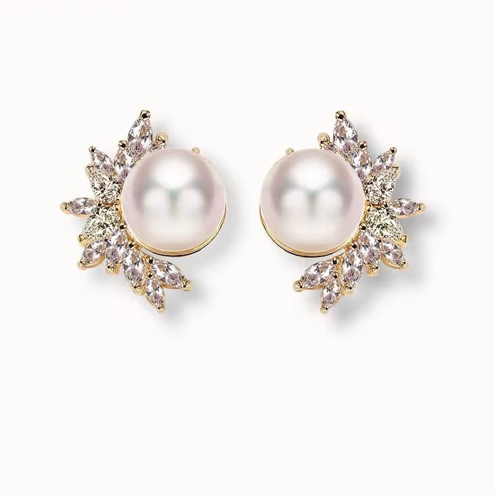 Lena Pearl Earrings - Calilo Australia