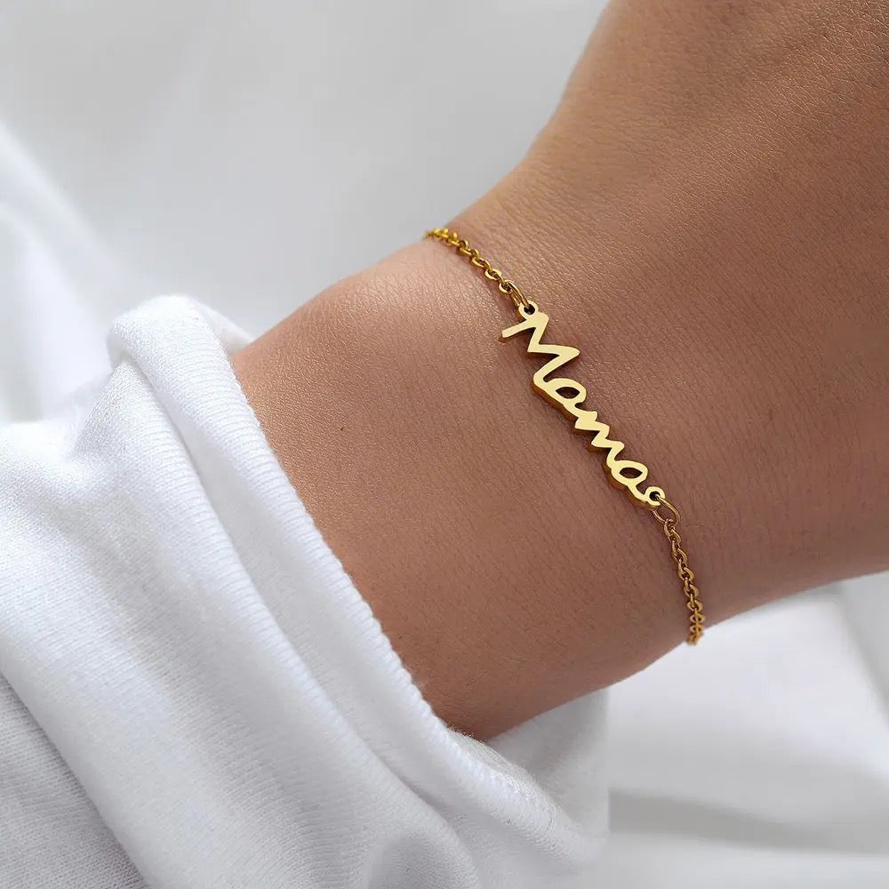 Mama Gold Bracelet - Calilo Australia