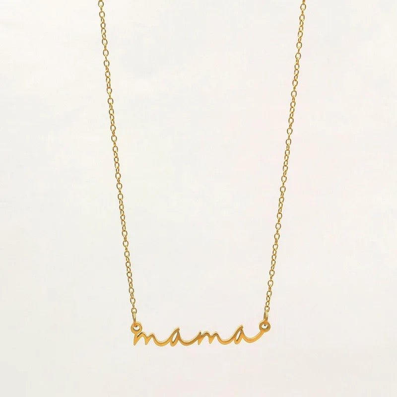 Mama Gold Necklace - Calilo Australia