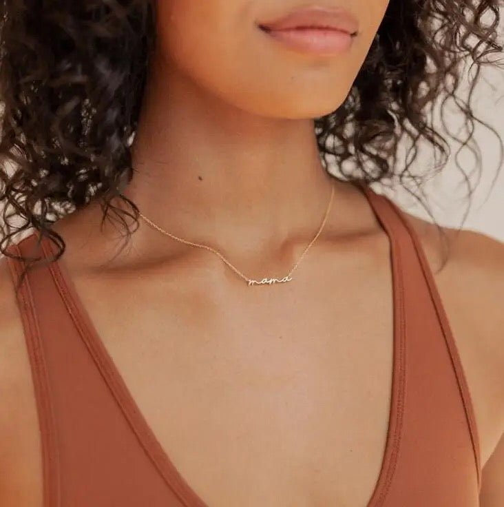 Mama Gold Necklace - Calilo Australia