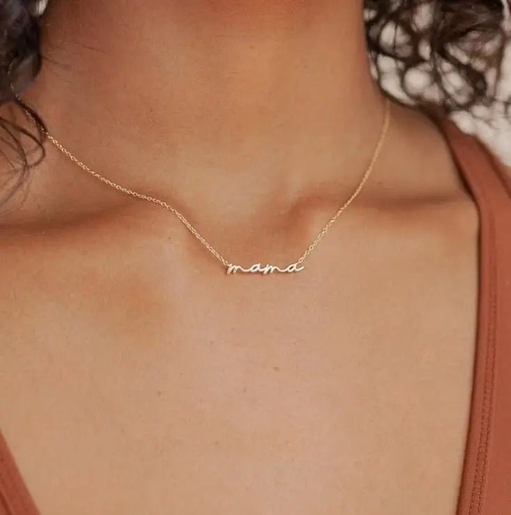 Mama Gold Necklace - Calilo Australia