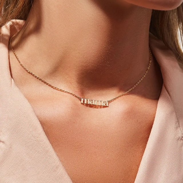 Mama Gold Necklace - Calilo Australia