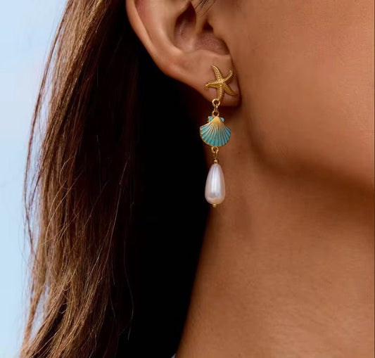 Margot Pearl Earrings - Calilo Australia