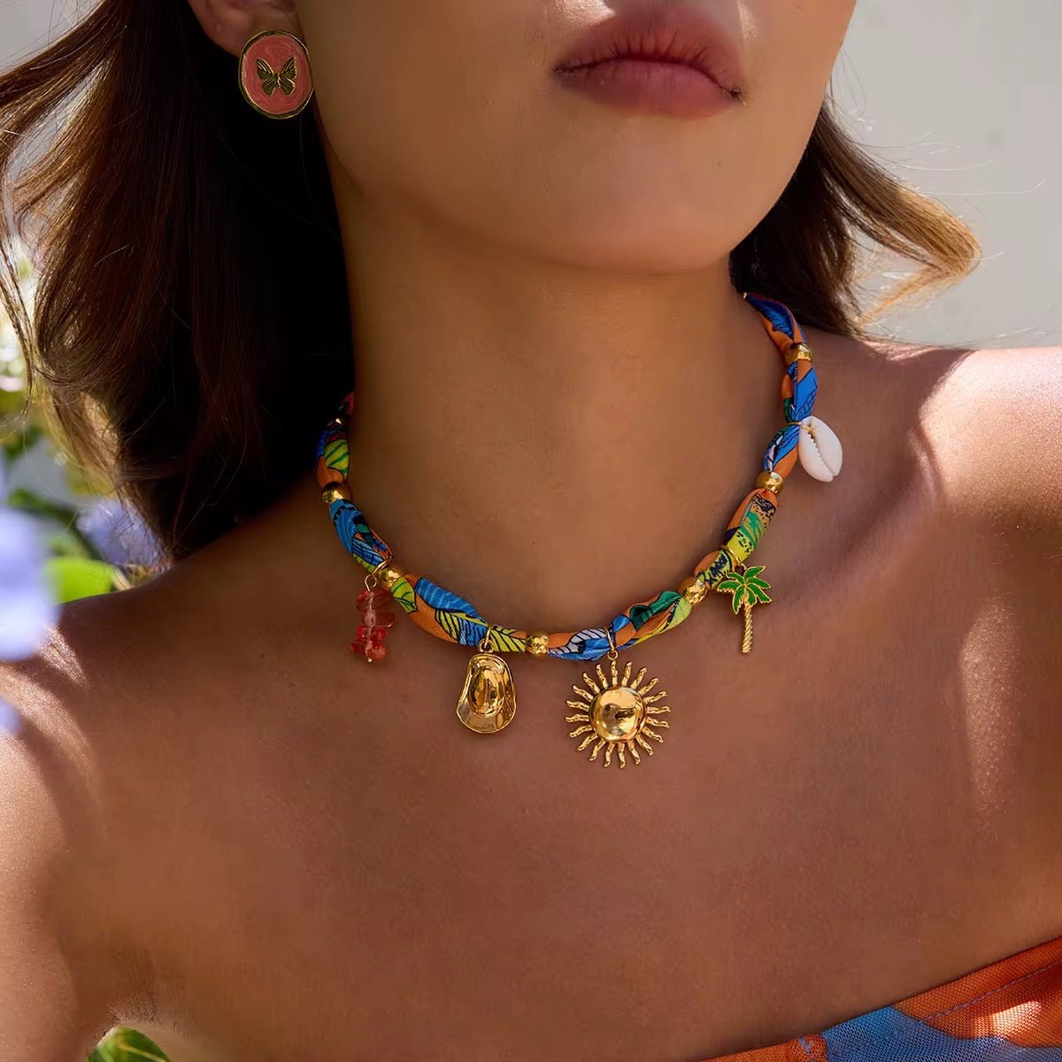 Rosalie Charm Necklace - Calilo Australia