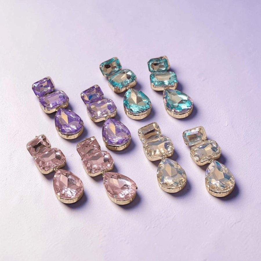 Sapphire Nights Earrings - Calilo Australia