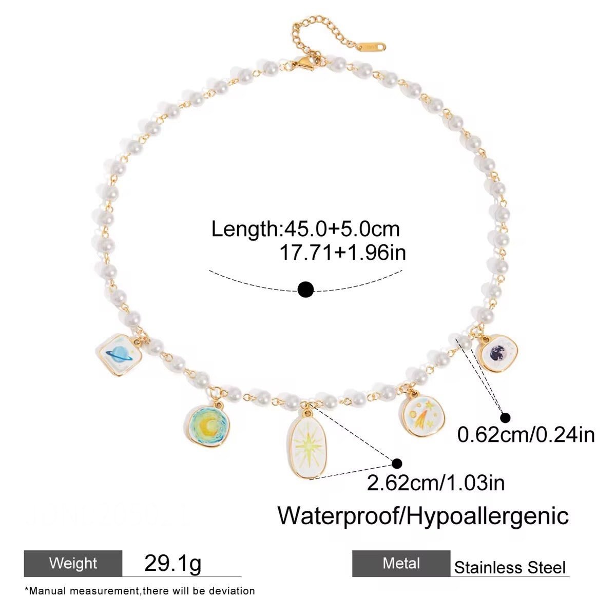 Seraphina Celestial Necklace - Calilo Australia