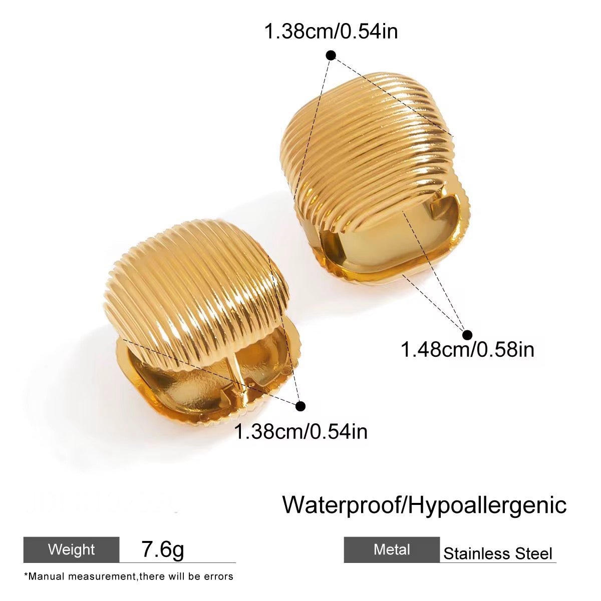 Seraphina Gold Earrings - Calilo Australia