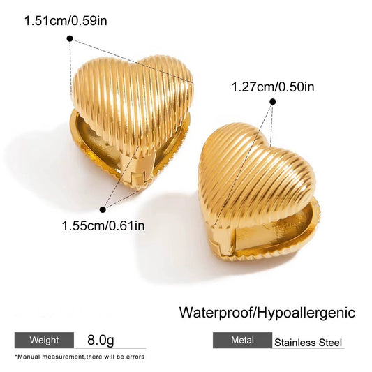 Seraphina Gold Earrings - Calilo Australia