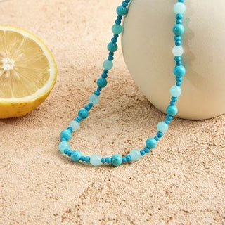 Sienna Turquoise Beaded Necklace - Calilo Australia