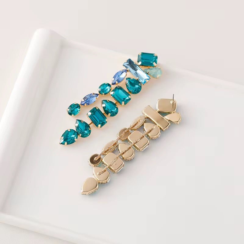 Tia Blue Earrings - Calilo Australia