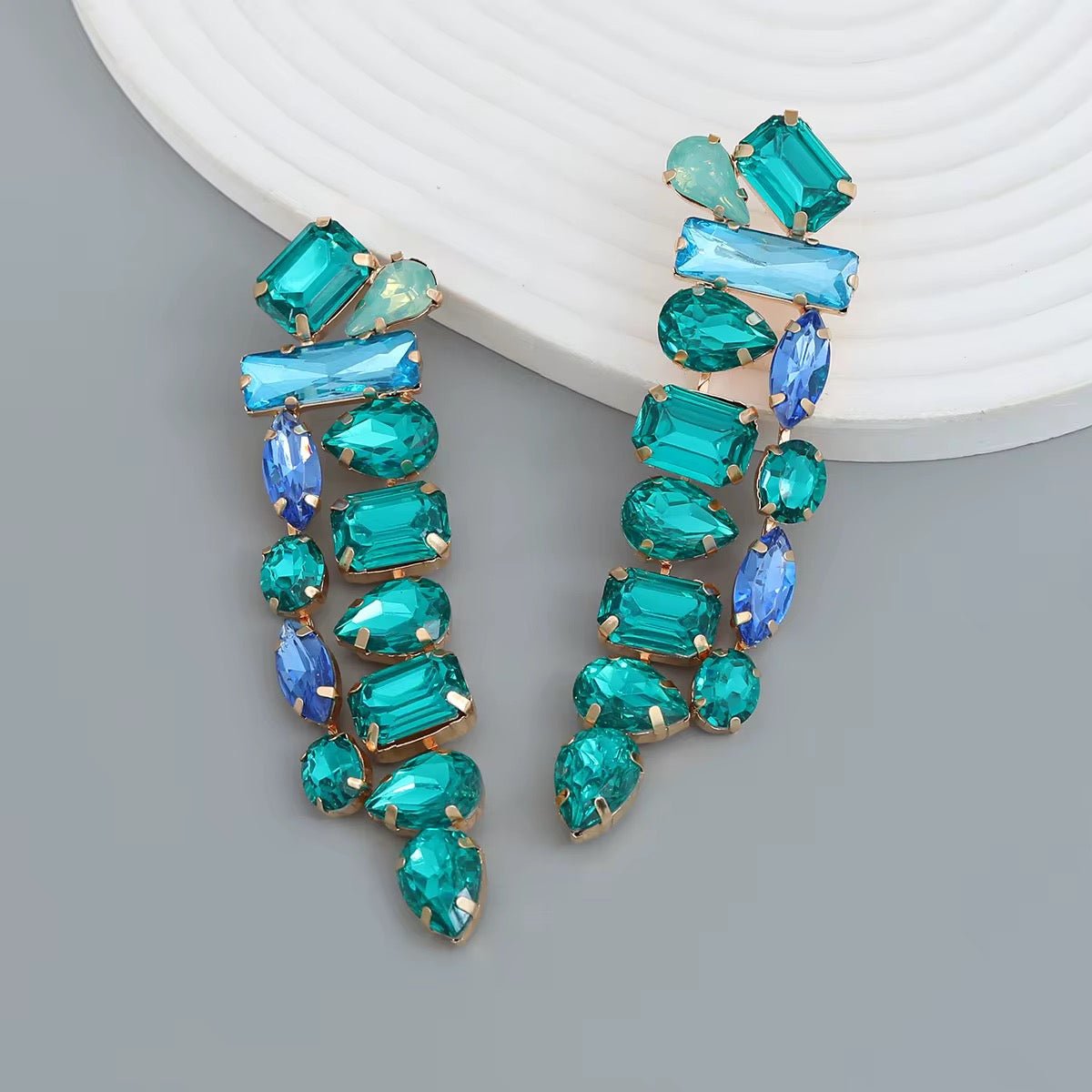 Tia Blue Earrings - Calilo Australia