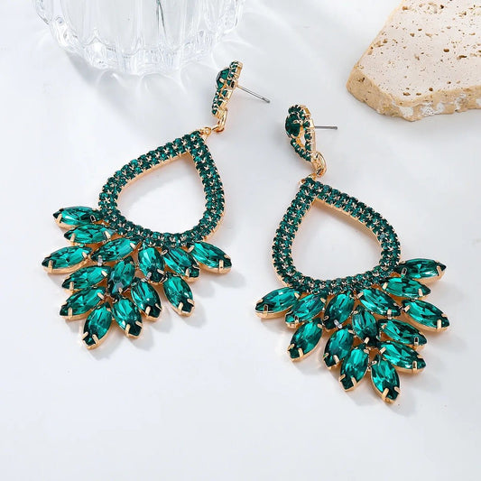 Tia Green Earrings - Calilo Australia