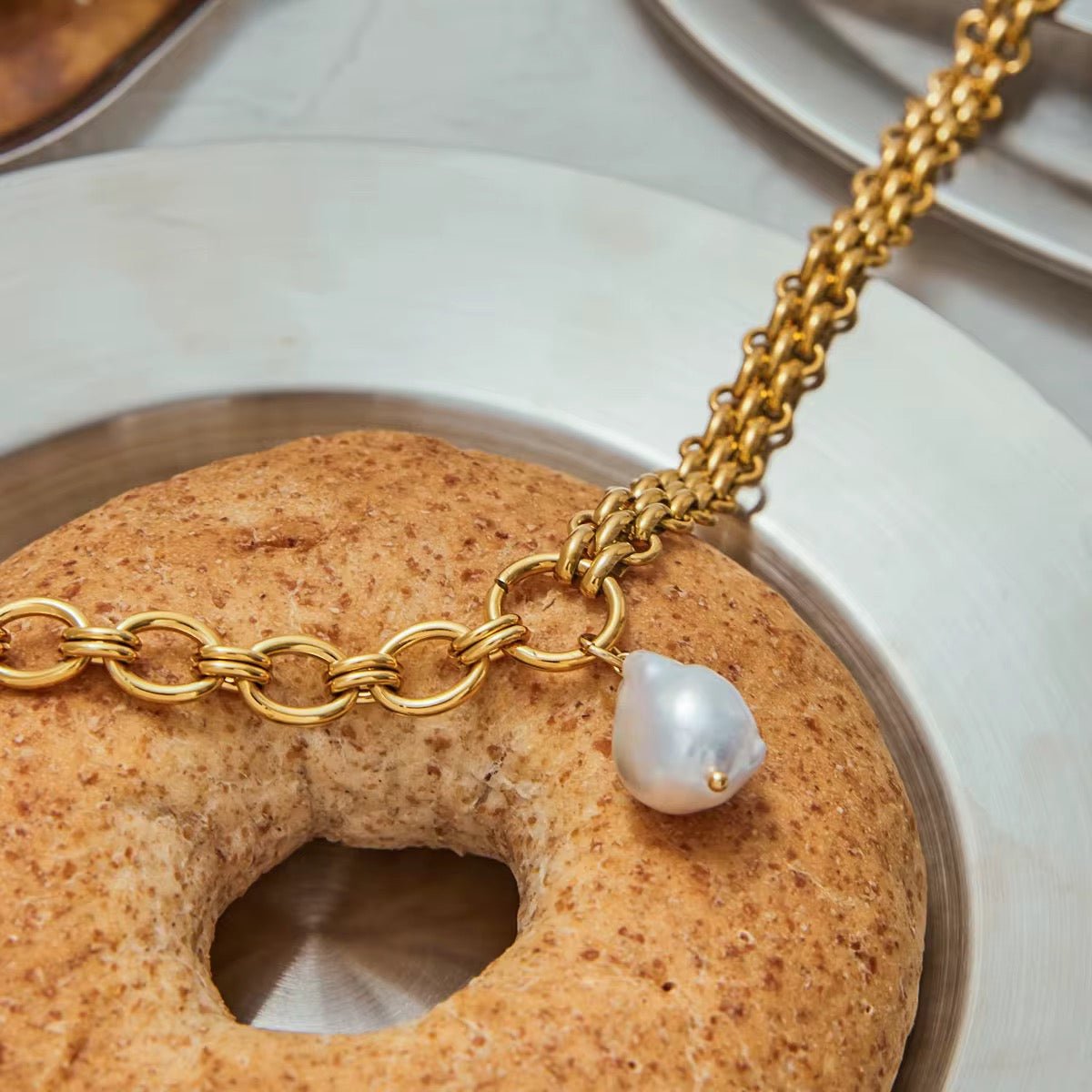 Victoria Pearl Drop Necklace - Calilo Australia