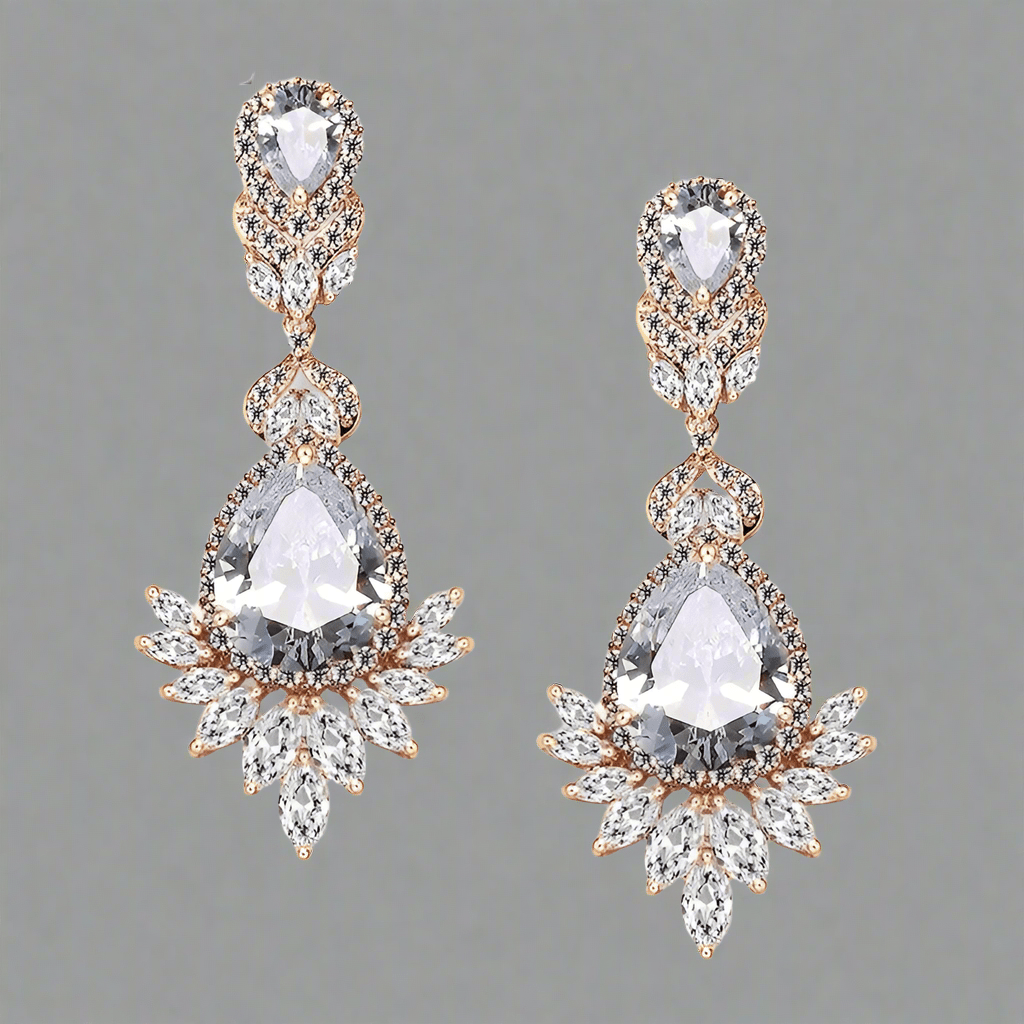Violetta Statement Earrings - Calilo Australia