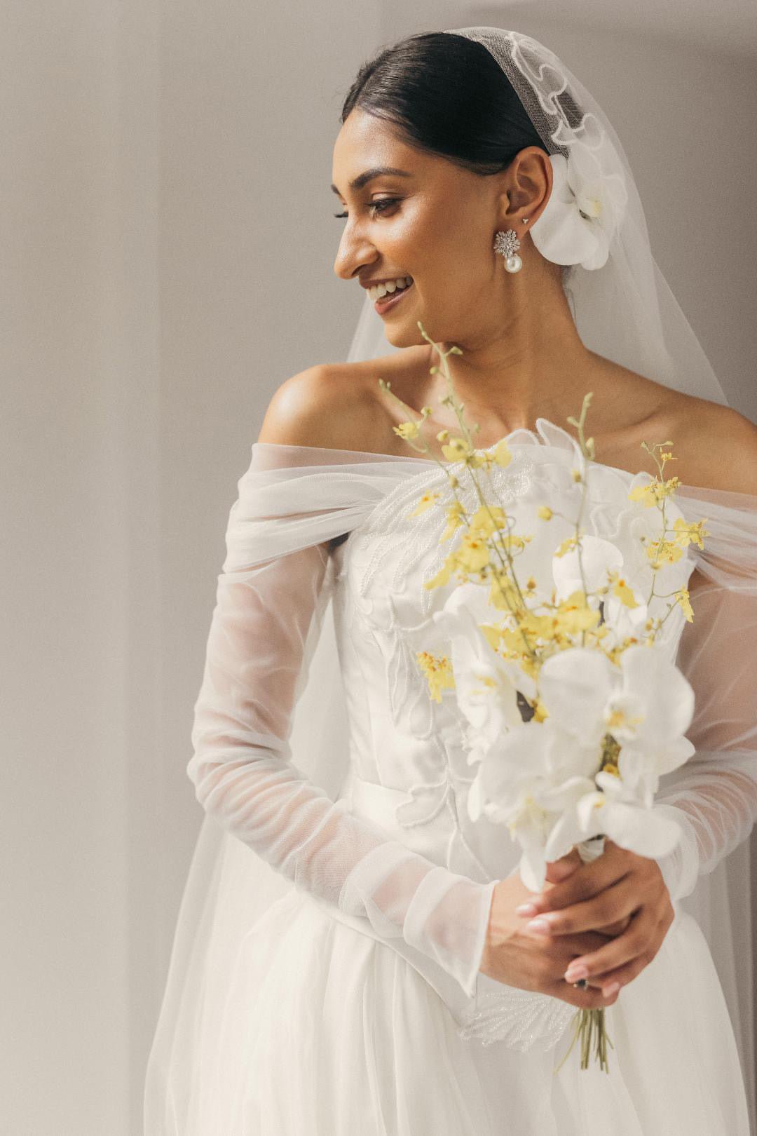 Wildflower Pearl Earrings - Calilo Australia